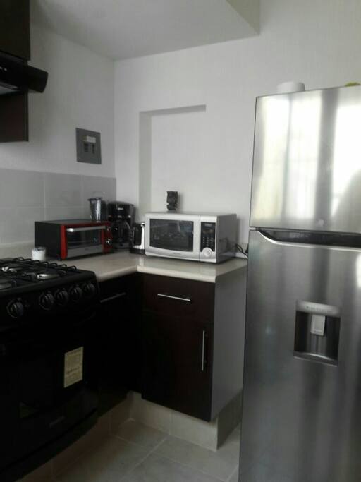 Cocina amueblada