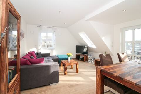Sunny and high-quality apartment for 4 people.