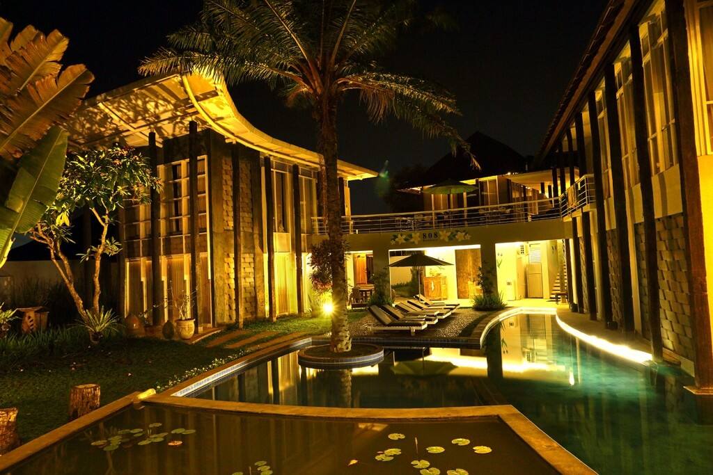 Main Area at Night