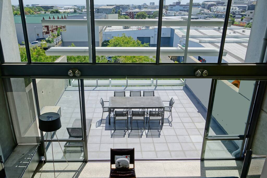 View from the master bedroom