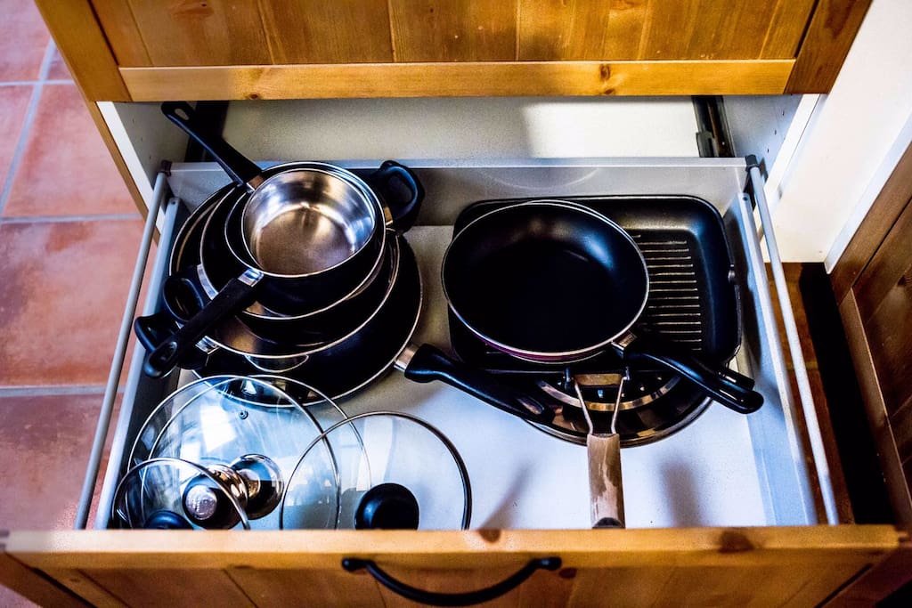 Detalle de ajuar de cocina
