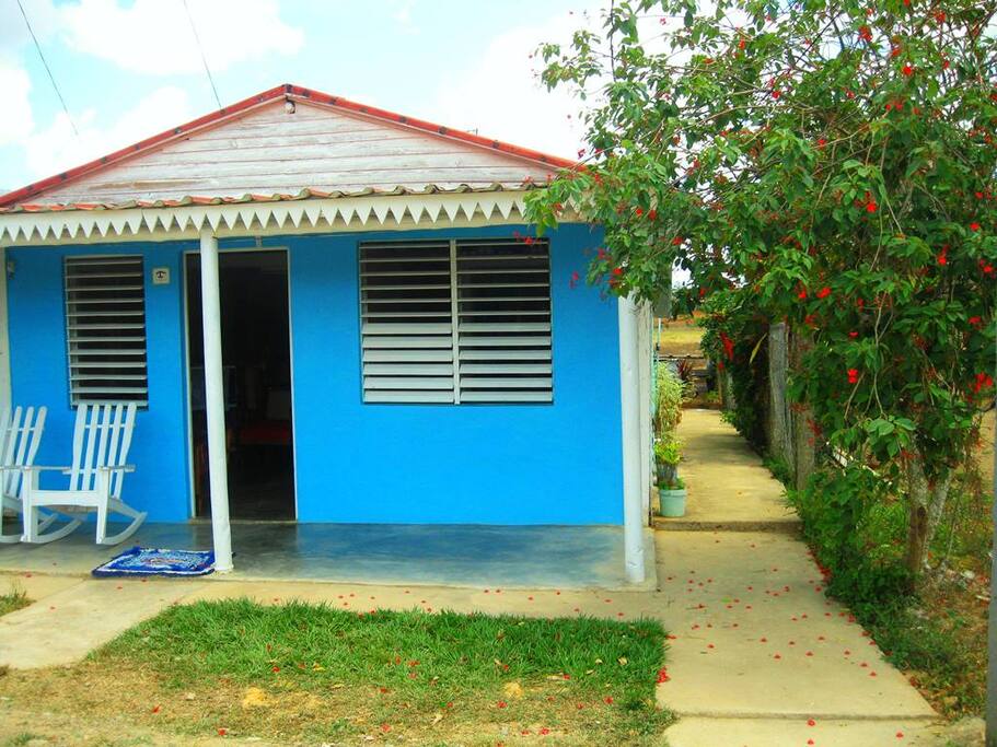 Frente de la casa