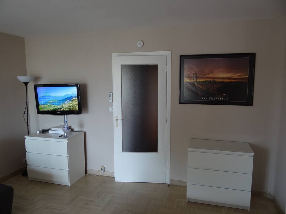 Le coin multimédia avec Wifi et Livebox