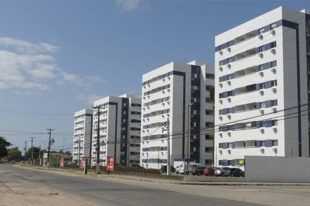 Parte Frontal do Condomínio