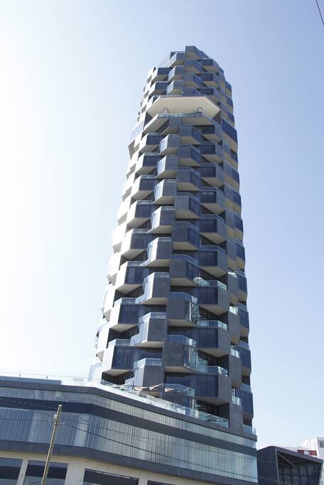 New modern building