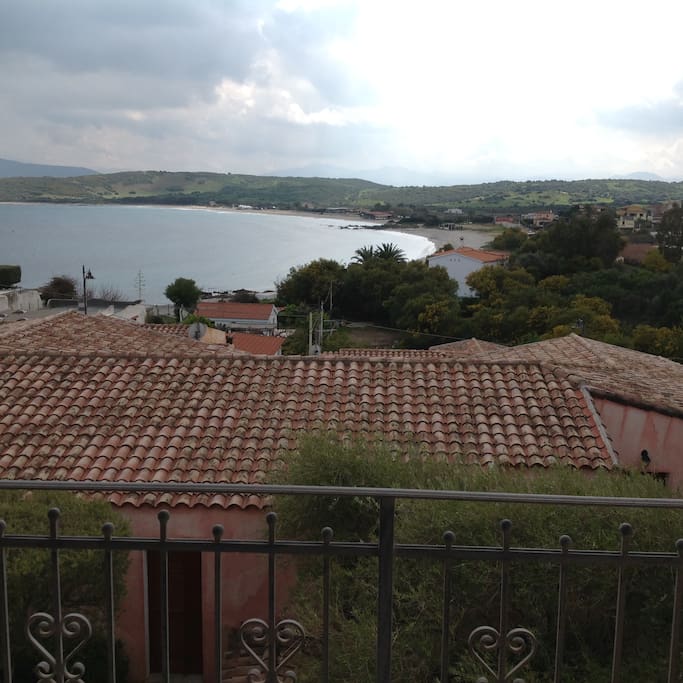 Vista mare dal poggiolo