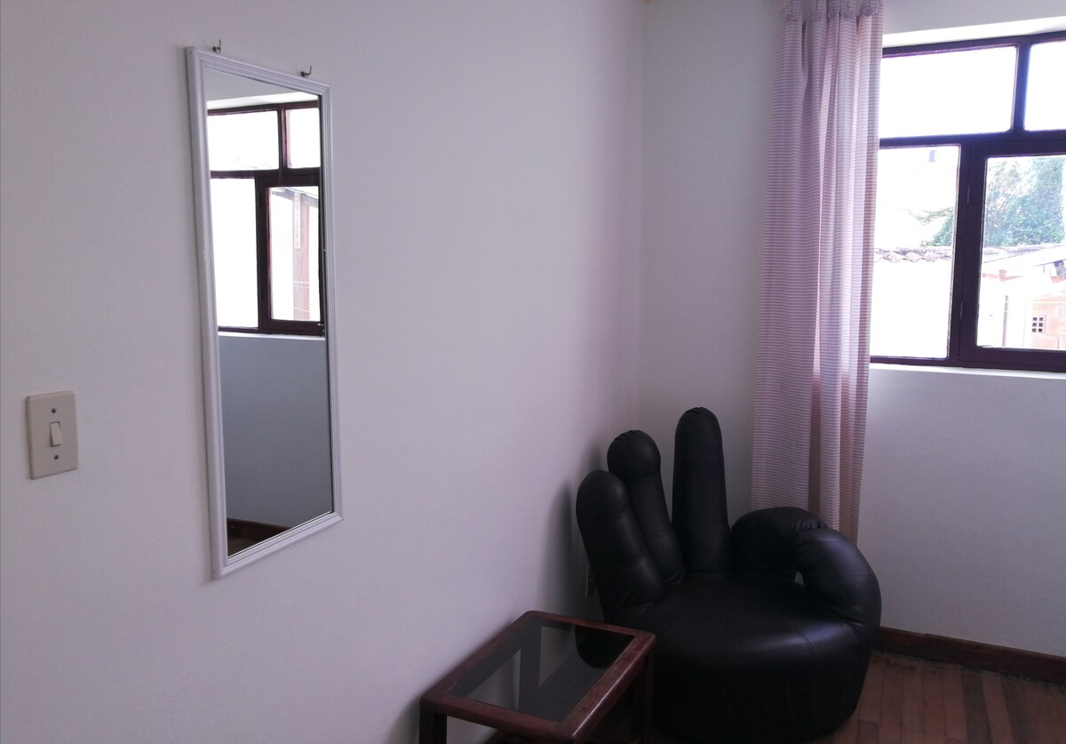 Algemeen uitzicht op tweepersoonskamer 1/Algemeen uitzicht op tweepersoonskamer 1