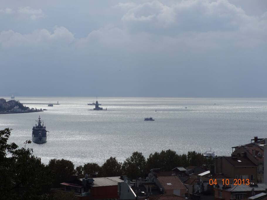 Bosphorus view from your livingroom