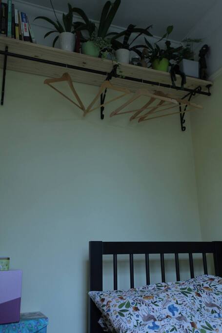 I can leave more coat hangers for you to hang your clothes during your stay
