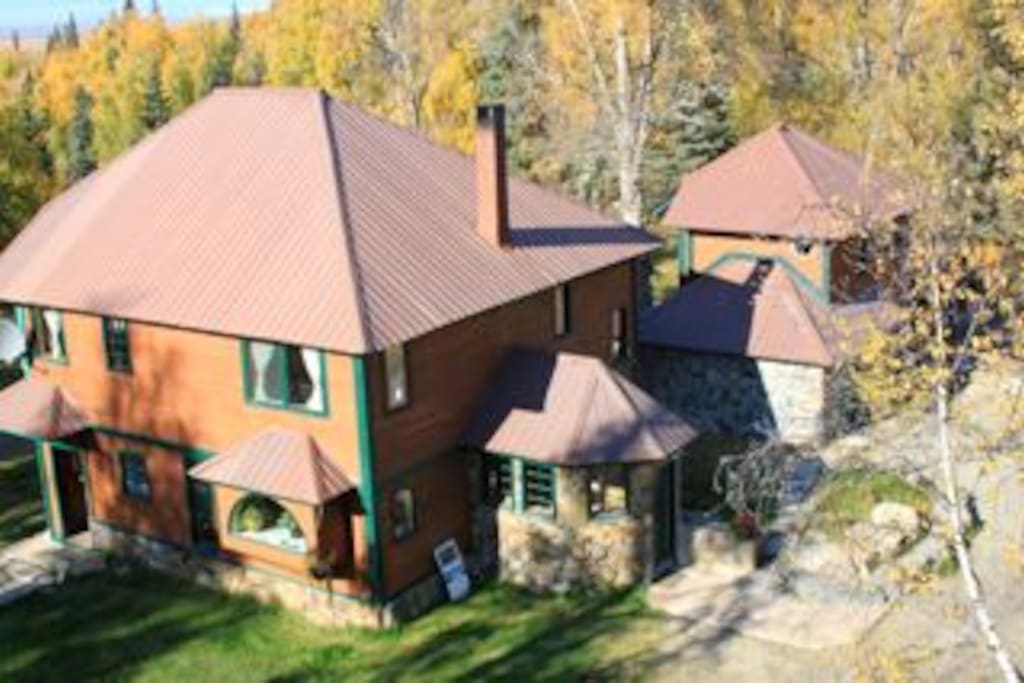 View of property from the air