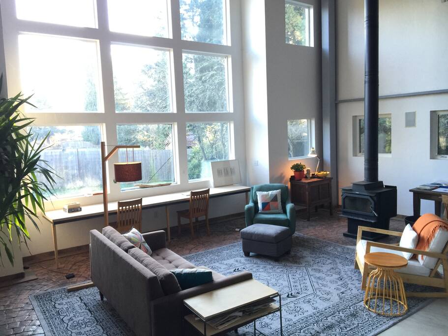 Living room area.