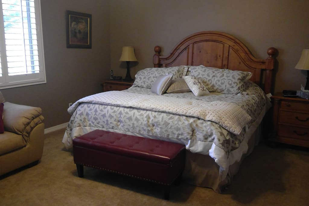 Spacious Master Suite