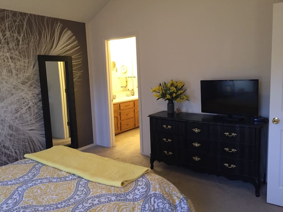 Master Bedroom with attached Bath