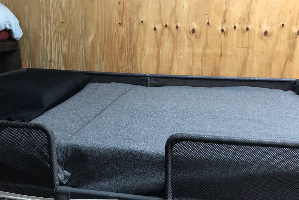 Bunk 2 is generally a top bunk. You may be able to switch to a bottom bunk, if desired and available.