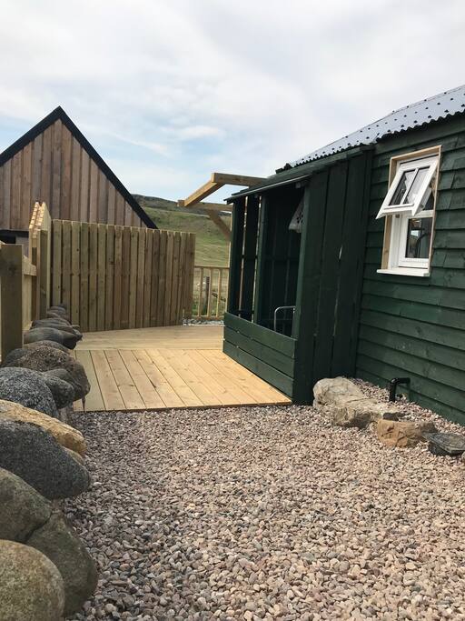 Approach to the Bothy.