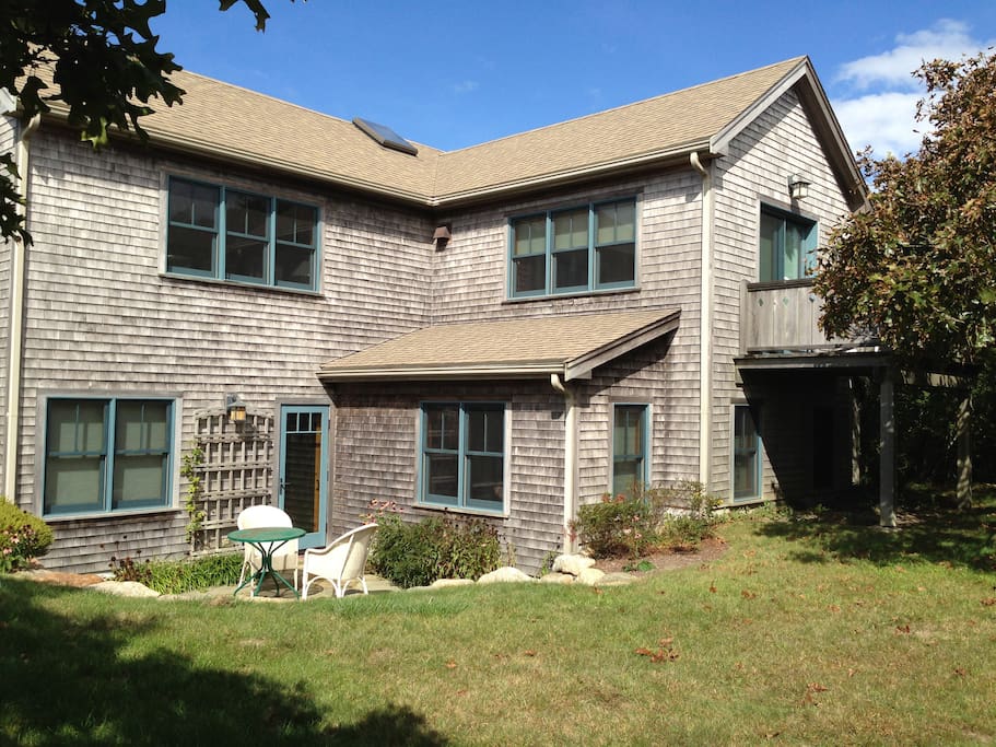 rear of house
