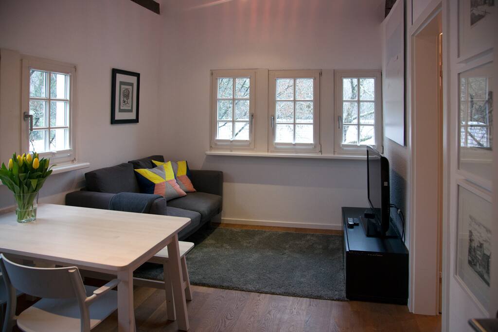 Wohn- und Essbereich / Kitchen and living space