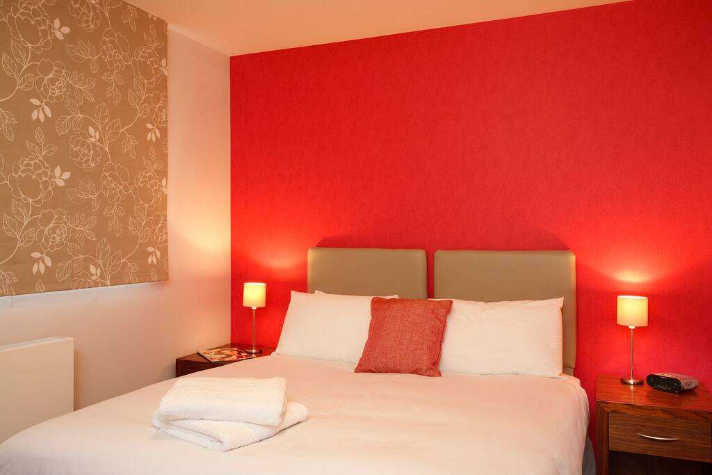 Comfortable bedroom with all essentials
