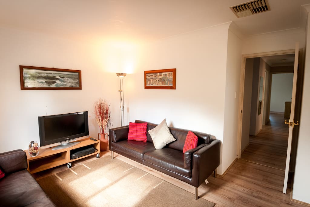 sitting room looking towards hall.