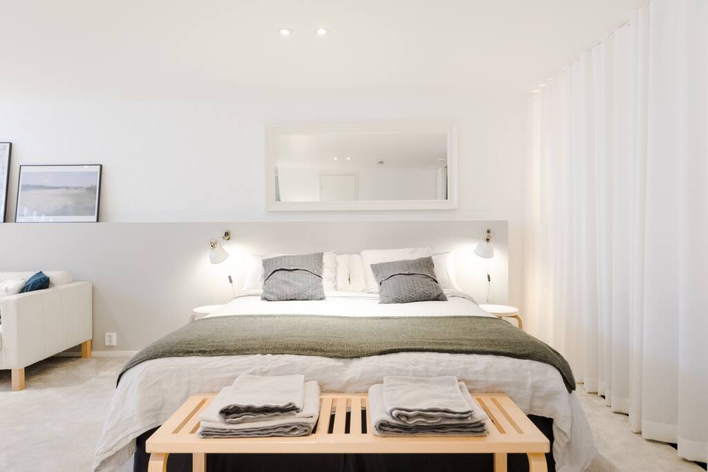 We provide bedlinen, towels and other essentials to our guests