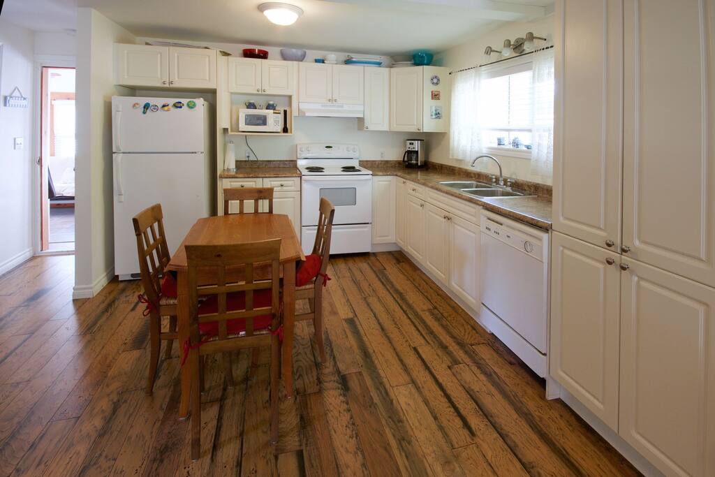 Open concept kitchen