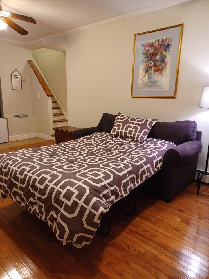 Cozy 1 Bdrm Apt; Privt Entry; 5 Min Walk To Train - FDR State Park, Yorktown Heights
