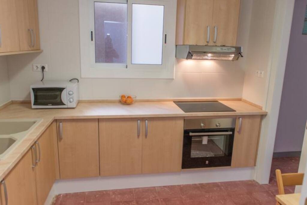 Vista parcial cocina