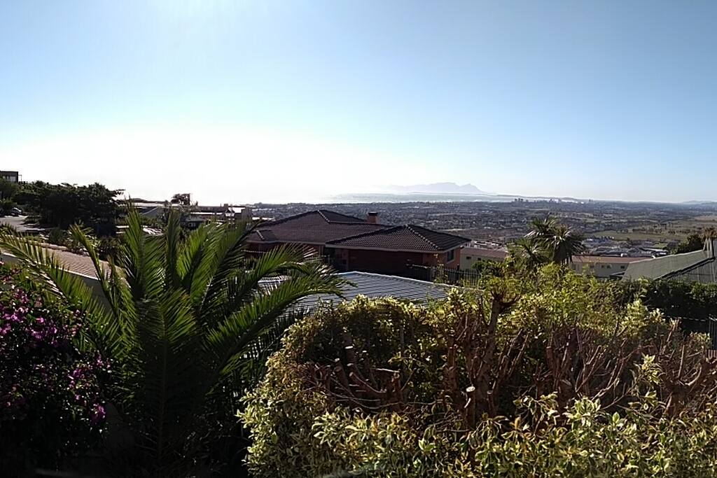 View from terrace