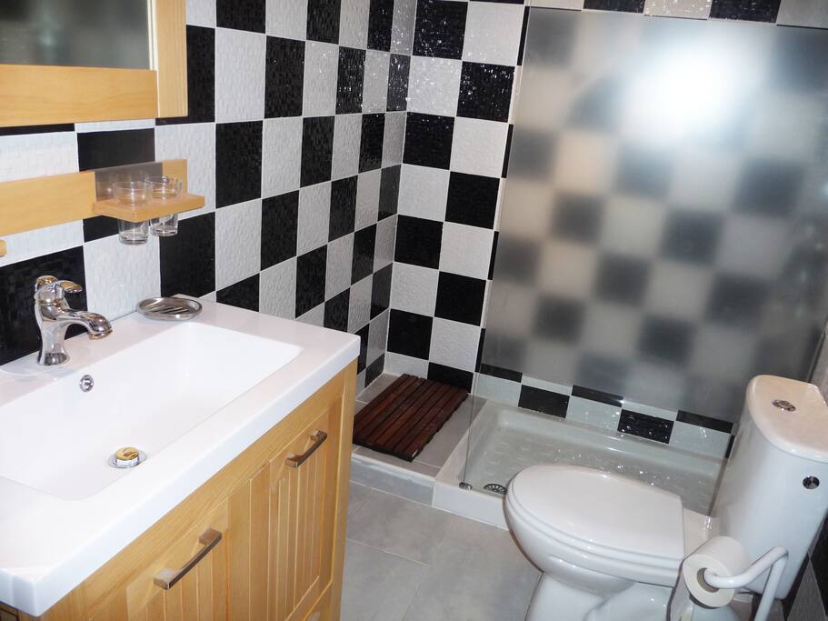 Salle de bain à l'Italienne