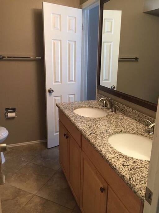 Bathroom area