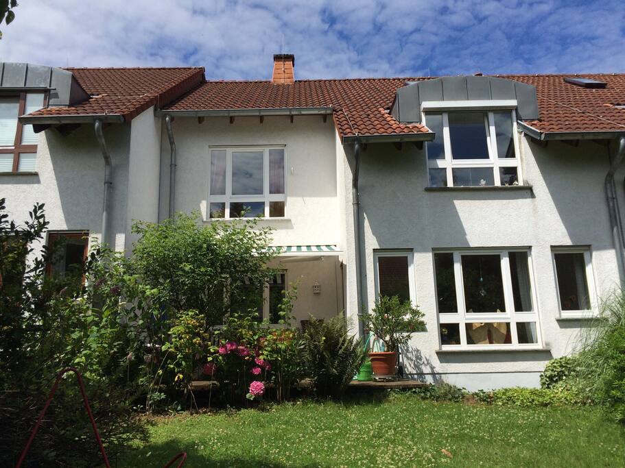 Blick vom Garten