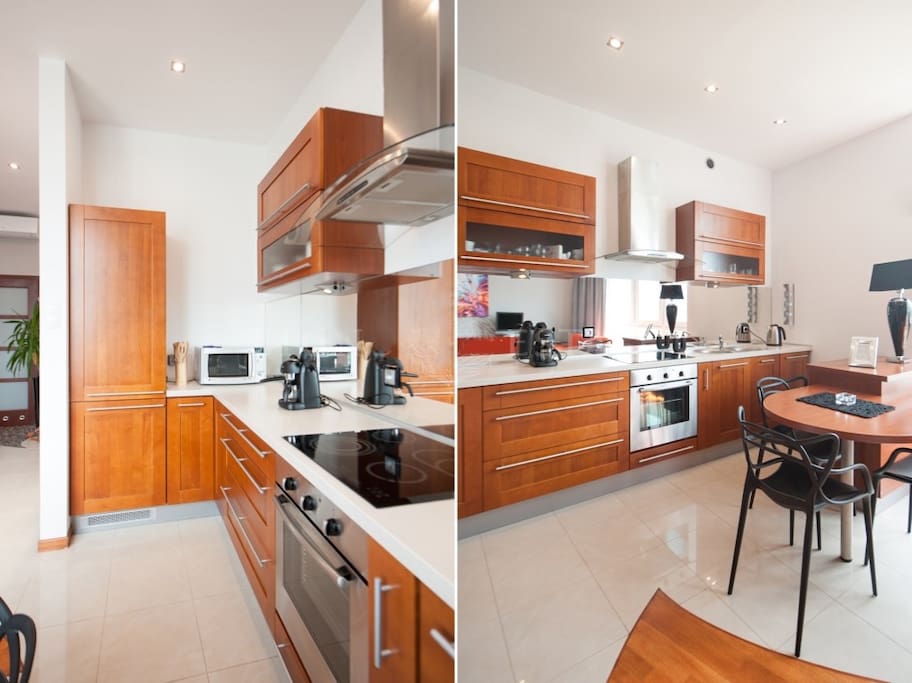Living room & kitchen