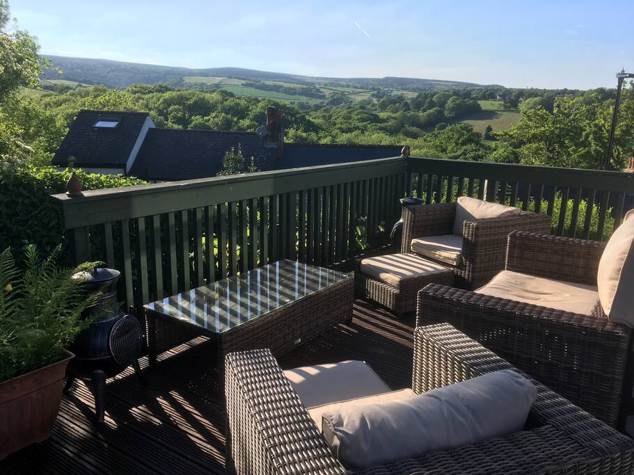 Outdoor patio area