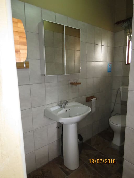 En-suite with shower