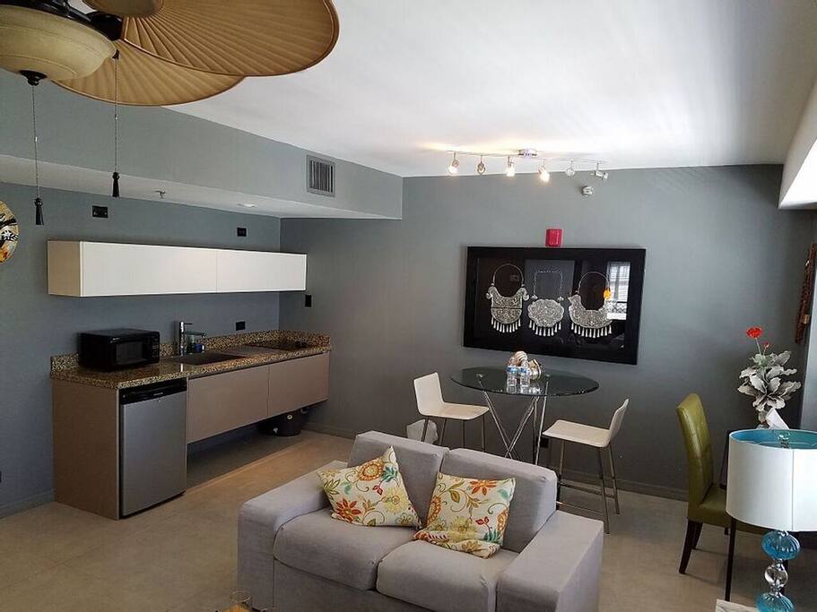 Sitting/Kitchen Area