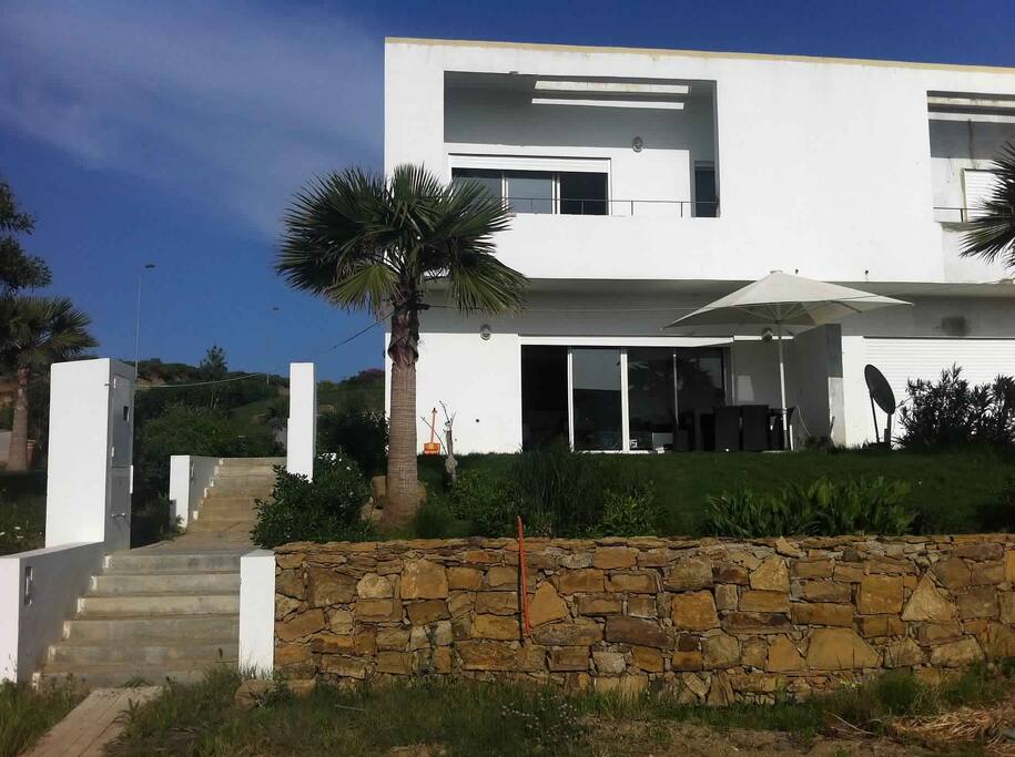 Maison vue extérieur