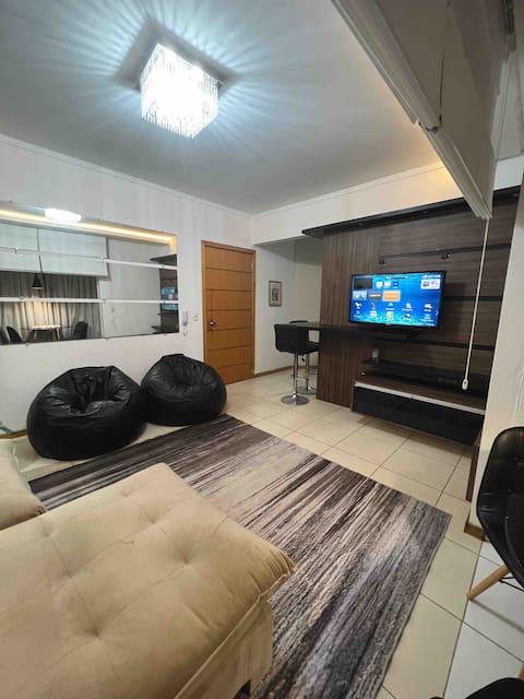 Top Airbnb: Central, Air-conditioning, garage, near HSPV, Clinics, FGV em Passo Fundo