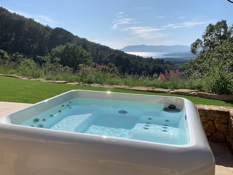 LA DIVINE Villa & Spa, pool, sea view, quiet