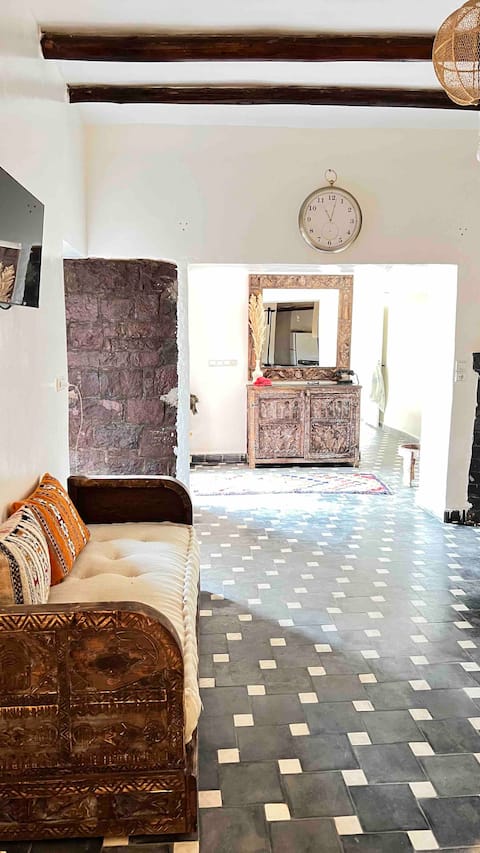 Top Airbnb: Villa 360, Private Pool, Mountain View in Ghmate