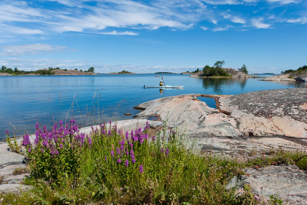 Archipelago of Stockholm, just a boatride away