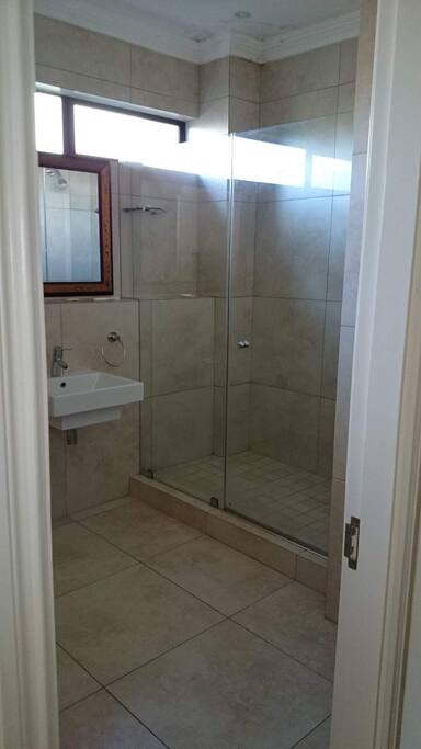 The bathroom.