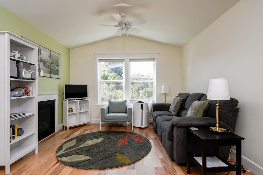 Light and bright living room