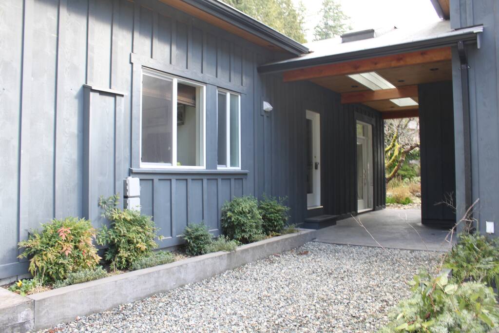 Side entrance