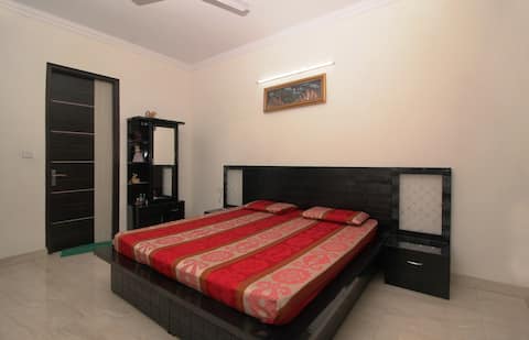 Supreme Private BedRoom + Living Room +Kitchen