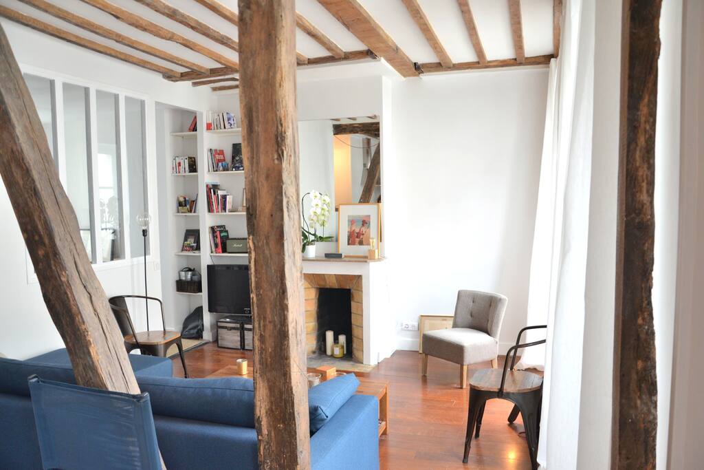Le salon lumineux