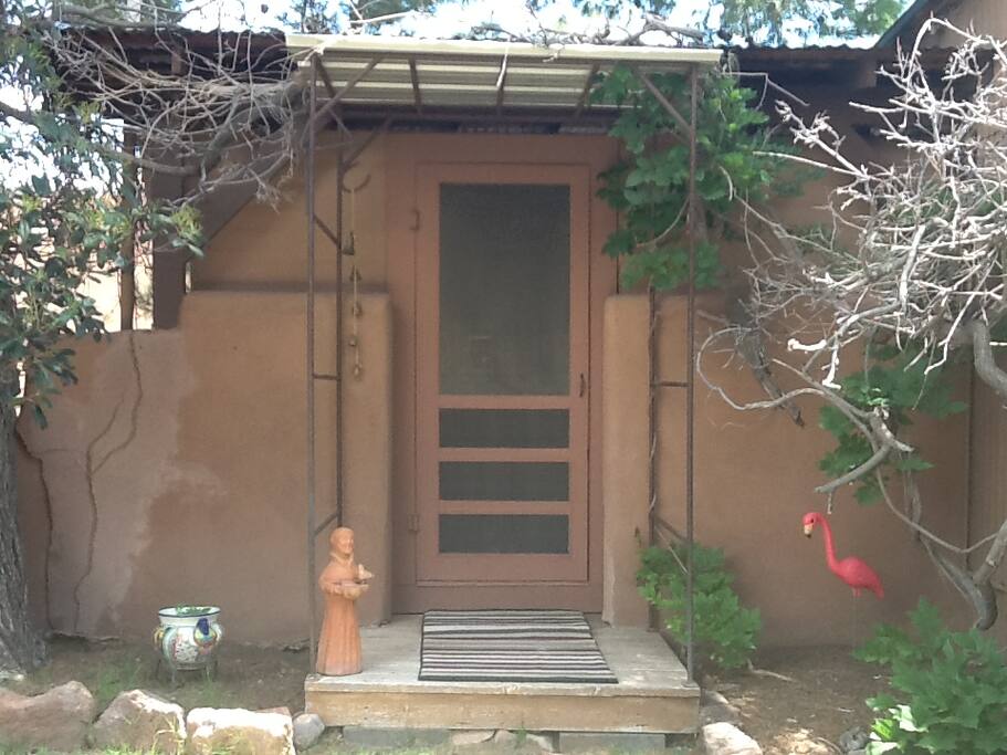 Front door to casita
