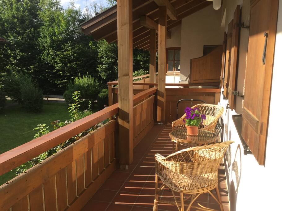 Balkon (Westseite)