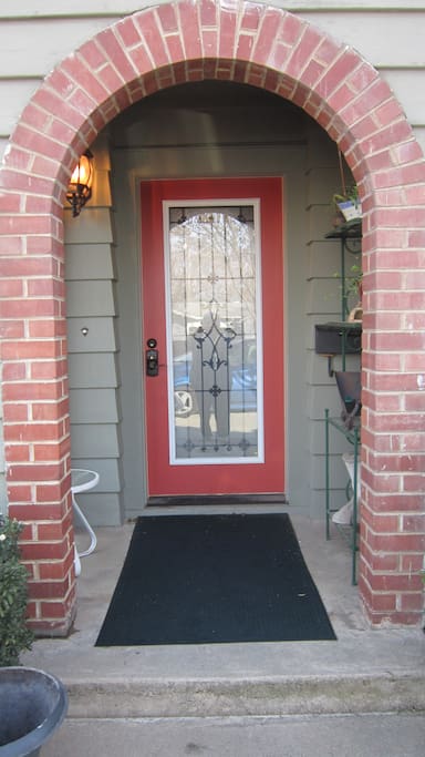 Front door, Welcome