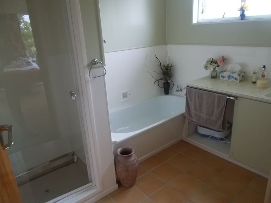 private bathroom & shower. Separate toilet