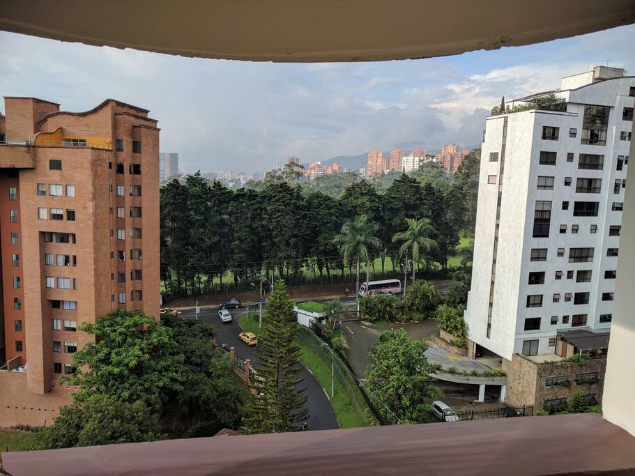 View from the balcony (northward)